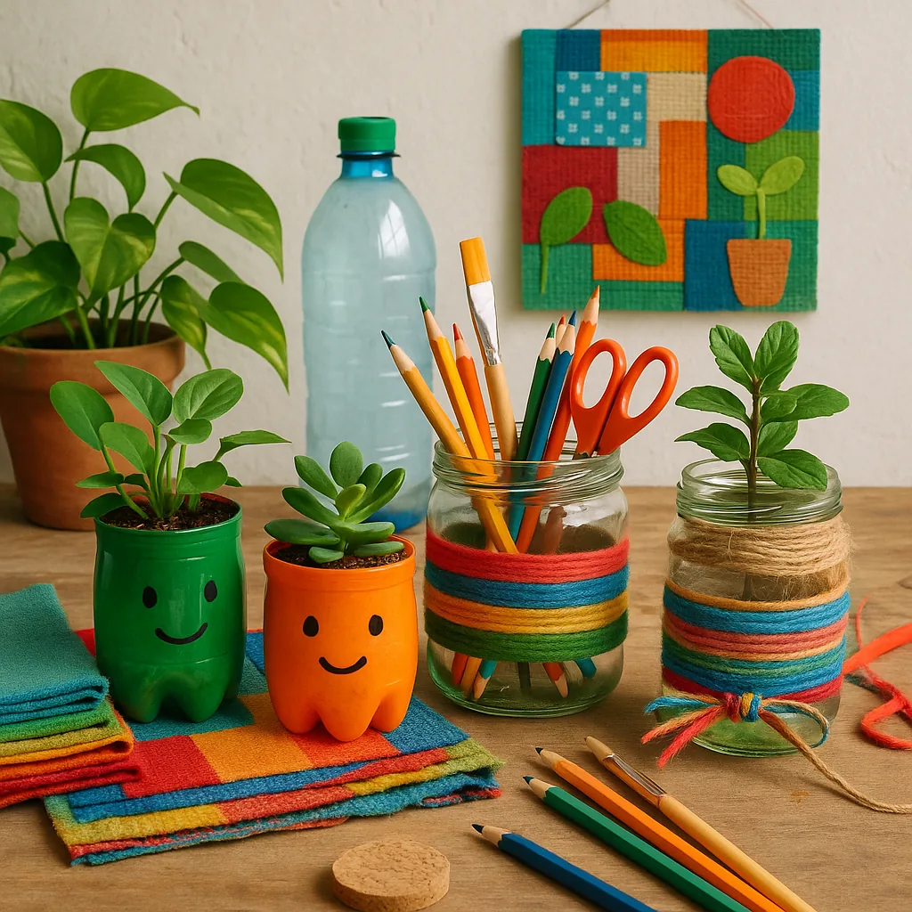 artesanato sustentavel DIY