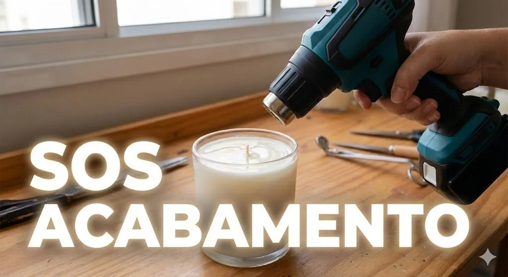 Como fazer acabamento na vela