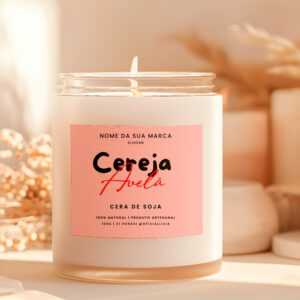 Pack de Rótulos Premium para Velas Artesanais (Editável no Canva)